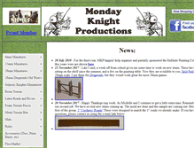 Tablet Screenshot of mondayknight.com